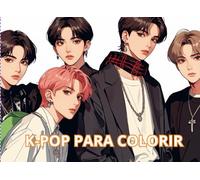 K-pop para colorir: divirta-se pelo universo k-pop colorindo figuras usando imaginação e criatividade.