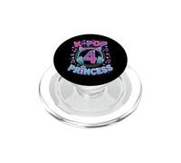 K-Pop Princesa 4º Cumpleaños Niñas 4 Años Niña PopSockets PopGrip para MagSafe