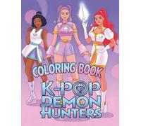 K-Pop’s De-mon Hunter's Coloring Book: JUMBO Coloring Pages for Children Kids Boys Girls