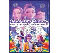 K-Pop’s De-mons Hunters: A Dark Fantasy K-Pop Coloring Adventure for All Ages