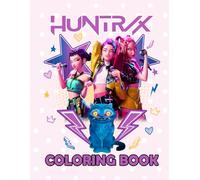 K-Pop’s Demon Hunters Coloring Book: Color cool K-pop heroes as they fight scary demons and save the world with music and magic!