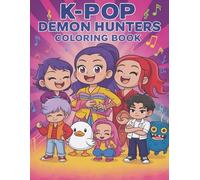 K-Pop’s Hunter De-mons Coloring book