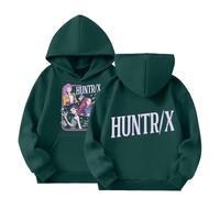 K Pop Sudadera con Capucha Niña con Estampado Anime Casual Manga Larga Suéter para Niños Niñas Moda Hip Hop Streetwear Divertida Sudadera Demon Hunters Tops Otoño Invierno Deportes Sudaderas 2-14 Años