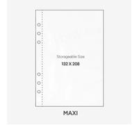 K-Pop Supply - Binder A5 Refill Sheets (Various Types) - 4x MAXI Sheets