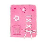 K-Pop Supply - Fluffy A5 Binder (Photocard Album HiSoCute) - Pink Binder