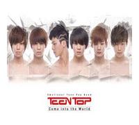 K-pop - TEEN TOP [COME INTO THE WORLD] 1st Single Album CD+Photobook+TRACKING NUMBER K-POP SEALED [Audio CD] TEEN TOP