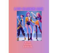 K-Pop Universe Coloring Book: Ultimate Fan Edition with Cute Chibi Idols, Iconic Stage Outfits, and Aesthetic K-Pop Vibes for Kids, Teens and Adults