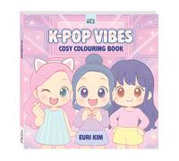 K Pop Vibes Cosy Colouring Book