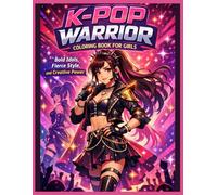 K-Pop Warrior Coloring Book for Girls: Bold Idols, Fierce Style and Creative Power
