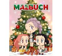 K-pop Weihnachten Malbuch: Gemütliche Feiertags-Jäger: Ein 80+ Seiten Chibi-Mal-Abenteuer für Kinder, Teenager und Erwachsene