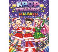 K-Pop Weihnachten: Süßes Malbuch voller festlicher Idol-Magie