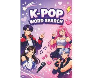 K-Pop Word Search: A Fun and Relaxing Puzzle Book for Fans of Korean Pop Music