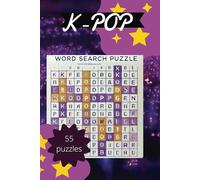 K-POP word search puzzles: A k-pop themed word search activity for folk of all ages-55 puzzles-110 pages-9 puzzles per page.