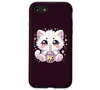 K-pop Y Boba Tea: Tierno Gatito Carcasa para iPhone SE (2020) / 7 / 8