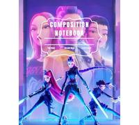 K-Pop's De-mons Hunter's Writing Notebook: College Lined, 100+ Pages, 7.5x9.25 Format for Kids, Teens, and Adults