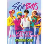 K-POP'S Demon Hunters Coloring Book: A Fun and Fierce Coloring Adventure for Kpop, anim and Fantasy Lovers 8.5*11in for Kids