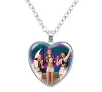 K-Pops Demons Hunters Collar Hun-Trix RU Mi sa Ja Boys de Rpy Ti Ger Dibujos Animados Collar K-Pop D-Demon H-Hunters Merch Heart Colgantes Collares Accesorios para Los Fans, Las Mujeres, Las Niñas