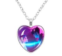 K-Pops Demons Hunters Collar Hun-Trix RU Mi sa Ja Boys de Rpy Ti Ger Dibujos Animados Collar K-Pop D-Demon H-Hunters Merch Heart Colgantes Collares Accesorios para Los Fans, Las Mujeres, Las Niñas