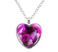 K-Pops Demons Hunters Collar Hun-Trix RU Mi sa Ja Boys de Rpy Ti Ger Dibujos Animados Collar K-Pop D-Demon H-Hunters Merch Heart Colgantes Collares Accesorios para Los Fans, Las Mujeres, Las Niñas