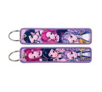 K-Pops Demons Hunters llavero de dibujos animados, llaveros lindos, mini llaveros para niños, para regalos de cumpleaños, decoración de mochila, bolso y monedero, Kpop Hunter-h, KPOP HUNTER-h