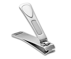 K-Pro KLIPSY Cortauñas Grande - Diseño Ergonómico - de Acero Inoxidable - para Manos y Pies