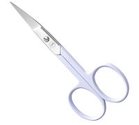 K-Pro Tijera para Uñas y manicura Profesional - Curva - Unisex - Acero inoxidable (Blanco)