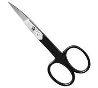 K-Pro Tijera para Uñas y manicura Profesional - Curva - Unisex - Acero inoxidable (Negro)