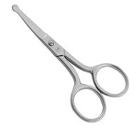 K-Pro Tijeras para la nariz, nariz, orejas y barba pelo quitar - Recortador de acero inoxidable y tijeras para hombres y mujeres