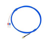 K/PT100 tipo M3 M4 cabeza de perno 0,12 m 0,5 m 1m 1,5 m 2m 3,0m Cable de plástico impresora 3D tornillo termopar Sensor de temperatura 1 Uds(K type M3 cable 1m)