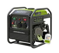 K&S BASIC 38i Inverter Generador 3,8 kW Gasolina portátil | Inversor de corriente de emergencia para casa, camping, taller y aplicaciones móviles, voltaje de salida estable de 230 V