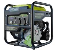 K&S BASIC KSB 35i Generador inverter 3,5kW, grupo electrógeno gasolina | Generador portátil silencioso, tensión de salida estable, bobinado 100% cobre, corriente estable, generador para autocaravana