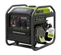 K&S BASIC KSB 36i Generador inverter 3800W máx, grupo electrógeno gasolina | Generador portátil silencioso, potencia nominal 3500W, ligero, para aparatos sensibles, generador de corriente portátil