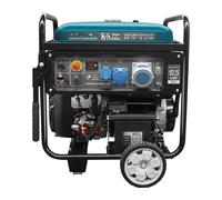 K&S Generador 230V 63A Gasolina Generador de Energía Notstromerzeuger 12,5kW Ats