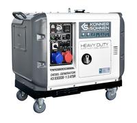 K&S Generador De Emergencia 230V 400V Generador De Diesel 7.5kW ATS