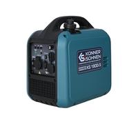 K&S Könner&Söhnen KS 1900i S - Generador de corriente (2,0 kW, inversor con carcasa insonorizada, generador de emergencia, gasolina con bobinado de cobre, 2 salidas USB)