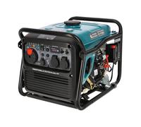 K&S Könner&Söhnen KS 4100iE G DUAL-FUEL generador inversor gasolina/GLP, generador inversor 4000 vatios, 2 puertos USB, pantalla LED, modo ECO, bobinado de cobre, generadores de energía EURO V