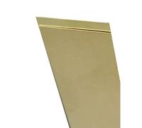 K & S Precision Metals 8247 247 Plato de latón Brass Strip .064 x 3/4 mm (1,57 x 19,05 mm) largo 30,5 cm