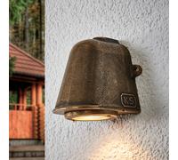 K.S. Verlichting Aplique de exterior de color bronce OFFSHORE True