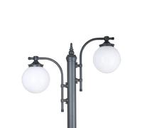 K.S. Verlichting Farola Madeira 2 luces antracita True