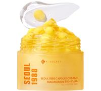 K-SECRET SEOUL 1988 | Crema con vitamina C en cápsulas | Crema facial hidratante con niacinamida al 5% de Cuidado de la piel coreano, 50 ml