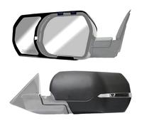 K SOURCE Snap & Zap 81310 Custom Fit Towing Mirror for 2022 up Tundra, 2023 up Sequoia, Patented