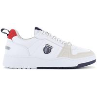 K-Swiss Cannonshield Leather - Hombre Sneakers De Cuero Blancas 07937-961 Nuevos