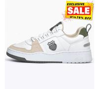 K Swiss Cannonshield Zapatillas De Cuero Clásicas De Moda Para Hombre Blancas