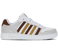 K-Swiss Corte Palisades, Zapatillas Hombre, White Java Abergold, 43 EU