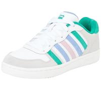 K-Swiss Corte Palisades, Zapatillas para Mujer, White Pepper Green Ashleigh Blue Lilac Snow, 42 EU