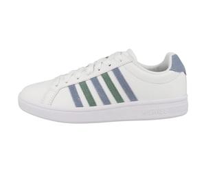 K-Swiss Corte, Zapatillas Mujeres, Blanco Ashleigh Blue Beryl Green, 41.5 EU