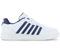 K-Swiss Zapatillas para Hombre Court Cali, Color Blanco/Indigo, Talla 42 EU, White Indigo, 42 EU