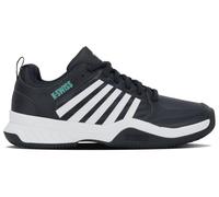 K-Swiss Court Express 2 - Tenis para canchas de Arcilla para Hombre, Color Negro, Blanco carbón báltico, 43 EU