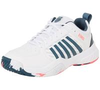 K-Swiss Court Express 2, Tenis Shoe, White Stargazer Neon Blaze, 32.5 EU