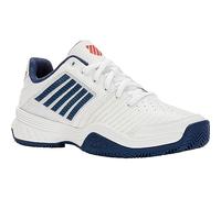 K-Swiss Court Express HB, Tenis Shoe Hombre, White Blue Opal Lollipop, 41.5 EU